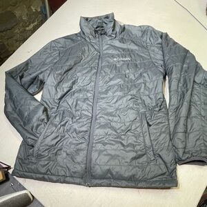 Columbia Men's Omni-heat Gray Puffer Jacket